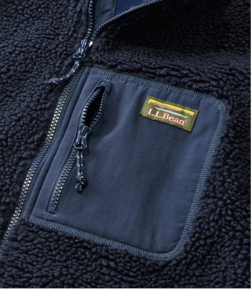 Men's Bean's Sherpa Fleece Jacket / L.L.Bean