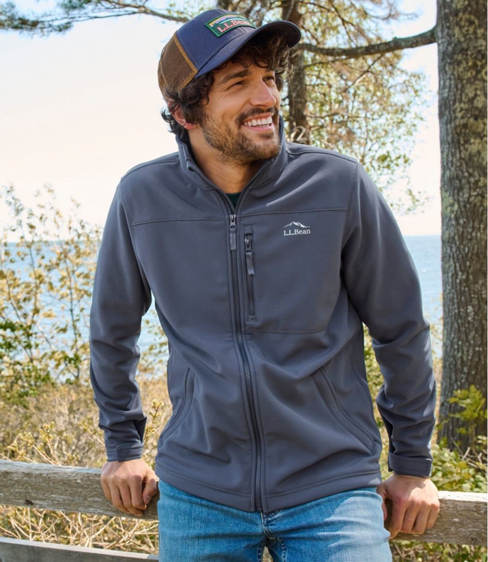 Men's Bean's Windproof Softshell Jacket / L.L.Bean