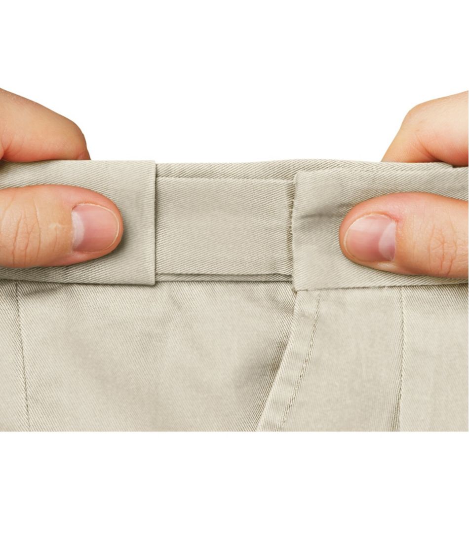 Men's Wrinkle-Free Double L® Chinos, Natural Fit, Hidden Comfort, Plain Front / L.L.Bean