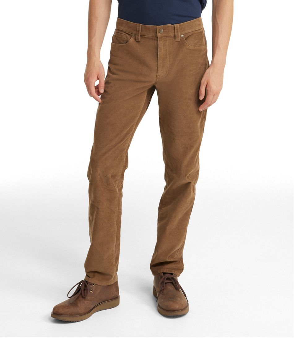 Men's BeanFlex® Corduroy Pants, Five-Pocket, Standard Fit, Straight Leg / L.L.Bean