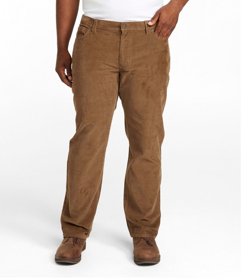 Men's BeanFlex® Corduroy Pants, Five-Pocket, Standard Fit, Straight Leg / L.L.Bean