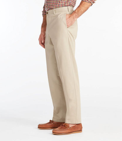 Men's Wrinkle-Free Double L® Chinos, Classic Fit, Plain Front / L.L.Bean