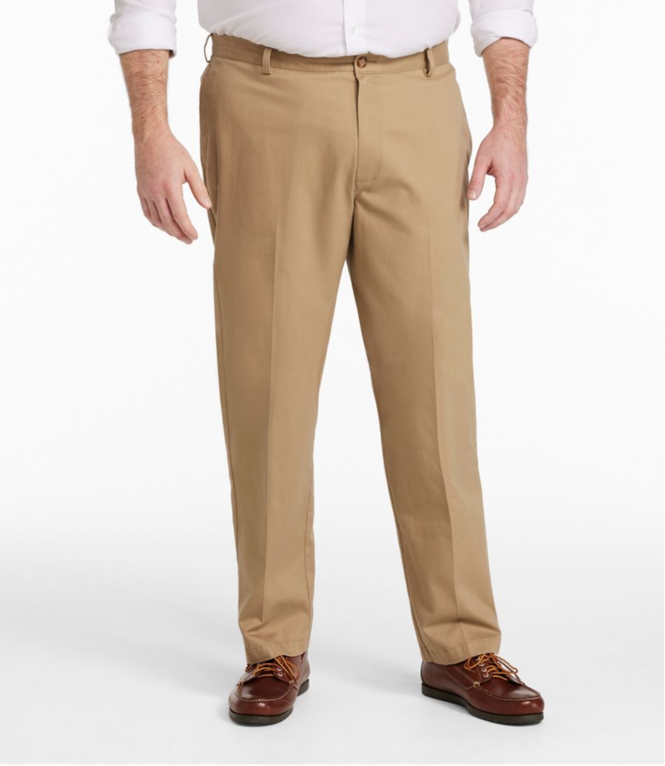 Men's Wrinkle-Free Double L® Chinos, Classic Fit, Plain Front / L.L.Bean