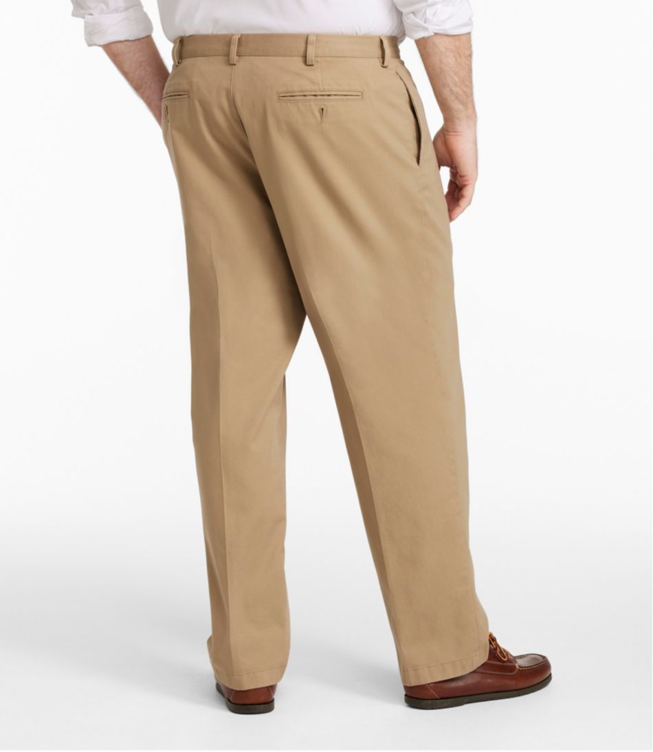 Men's Wrinkle-Free Double L® Chinos, Classic Fit, Plain Front / L.L.Bean