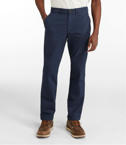Men's Lakewashed® Stretch Khakis, Standard Athletic Fit, Tapered Leg / L.L.Bean