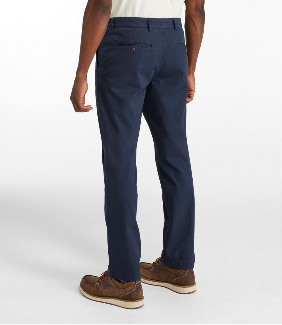 Men's Lakewashed® Stretch Khakis, Standard Athletic Fit, Tapered Leg / L.L.Bean
