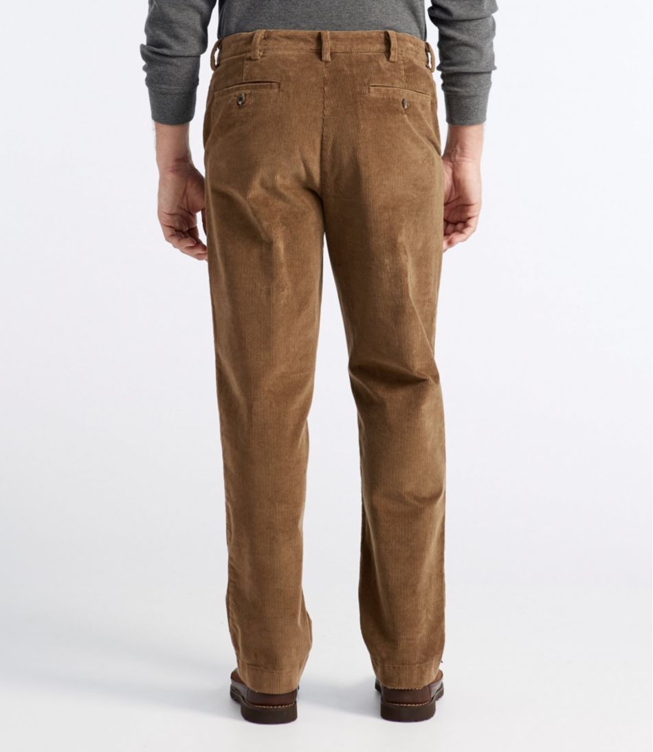 Men's Stretch Country Corduroy Pants, Natural Fit, Plain Front, Hidden Comfort / L.L.Bean
