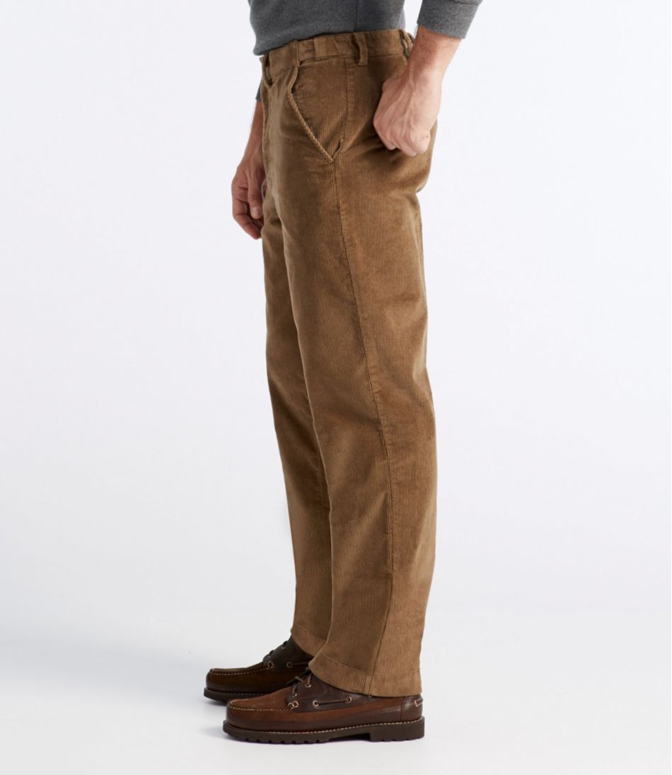 Men's Stretch Country Corduroy Pants, Natural Fit, Plain Front, Hidden Comfort / L.L.Bean