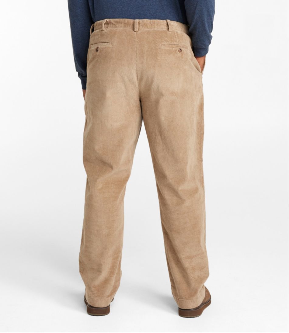 Men's Stretch Country Corduroy Pants, Natural Fit, Plain Front, Hidden Comfort / L.L.Bean