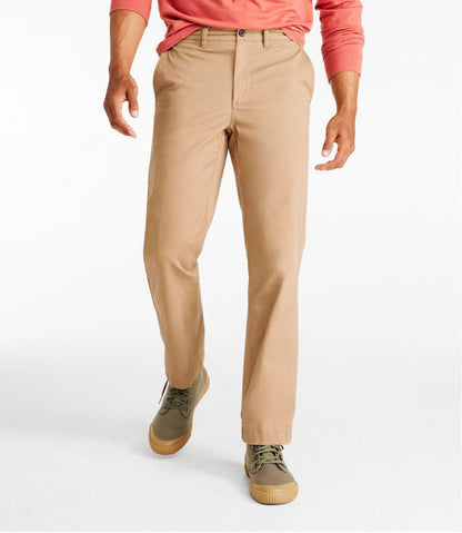 Men's Lakewashed® Stretch Khakis, Standard Fit, Straight Leg / L.L.Bean