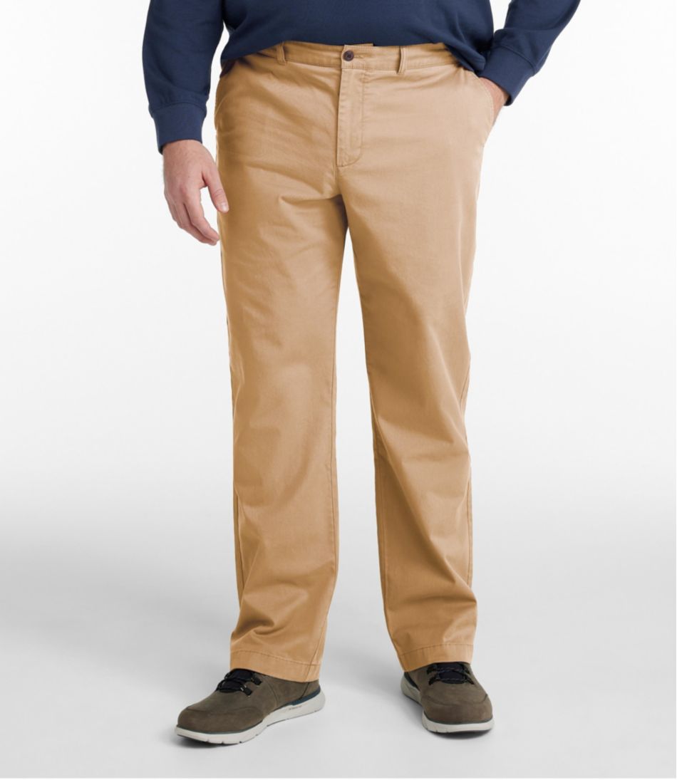 Men's Lakewashed® Stretch Khakis, Standard Fit, Straight Leg / L.L.Bean