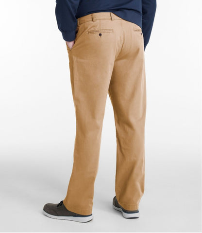 Men's Lakewashed® Stretch Khakis, Standard Fit, Straight Leg / L.L.Bean