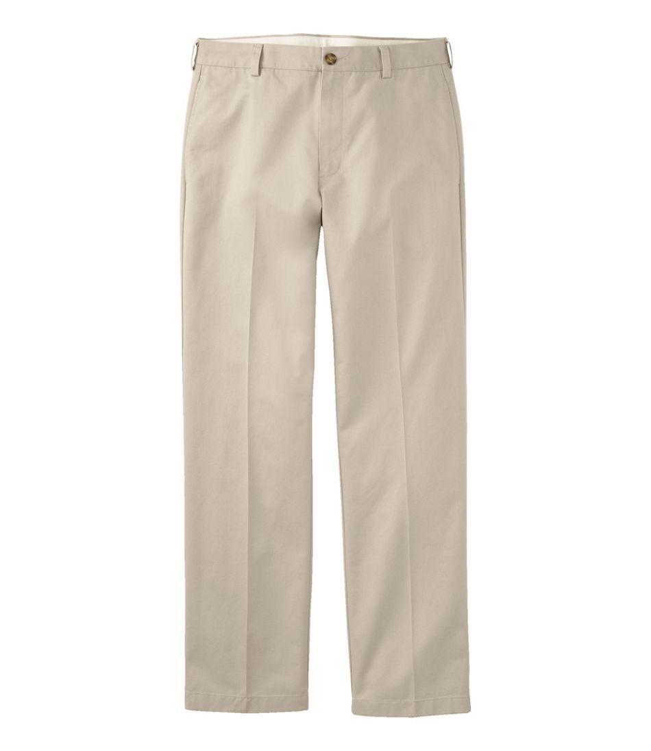 Men's Wrinkle-Free Double L® Chinos, Natural Fit, Plain Front / L.L.Bean