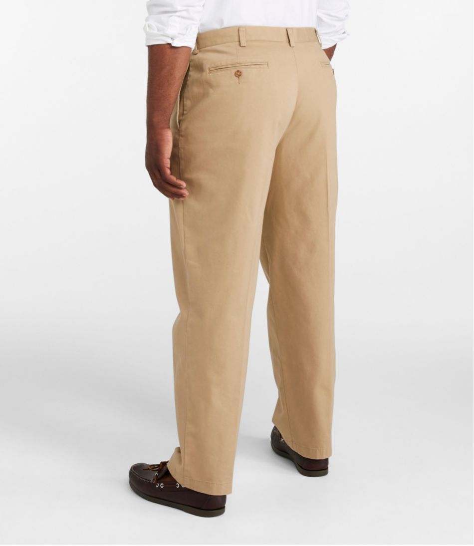 Men's Wrinkle-Free Double L® Chinos, Natural Fit, Plain Front / L.L.Bean