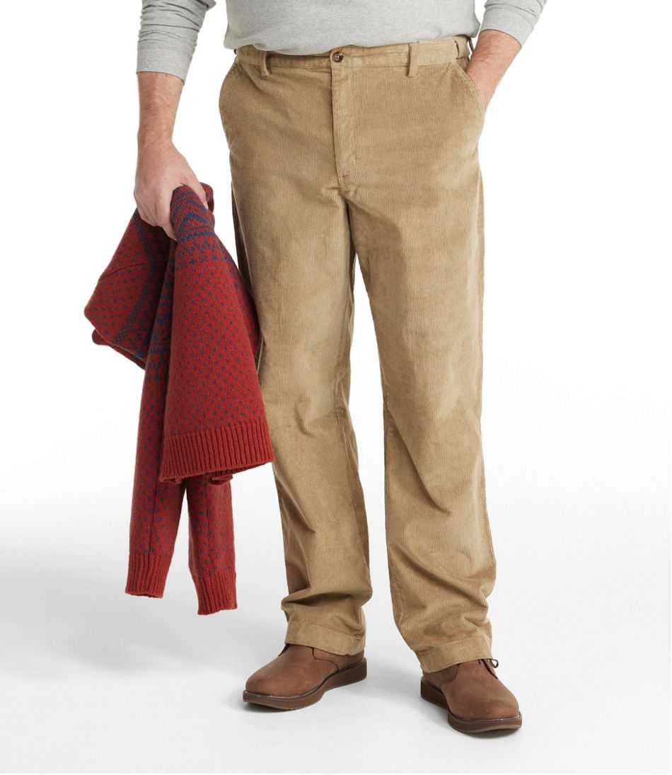 Men's Stretch Country Corduroy Pants, Classic Fit, Plain Front / L.L.Bean