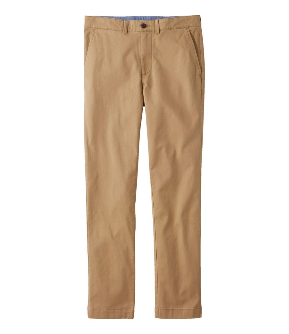 Men's Lakewashed® Stretch Khakis, Slim Fit, Straight Leg / L.L.Bean