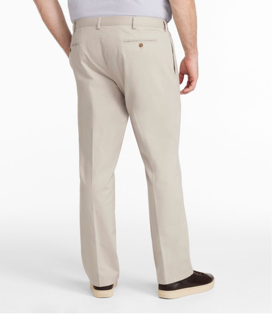 Men's Wrinkle-Free Double L® Chinos, Standard Fit, Plain Front / L.L.Bean