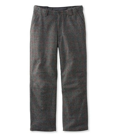Men's Maine Guide Wool Pants with PrimaLoft, Plaid / L.L.Bean