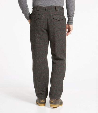 Men's Maine Guide Wool Pants with PrimaLoft, Plaid / L.L.Bean