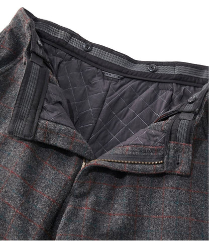 Men's Maine Guide Wool Pants with PrimaLoft, Plaid / L.L.Bean