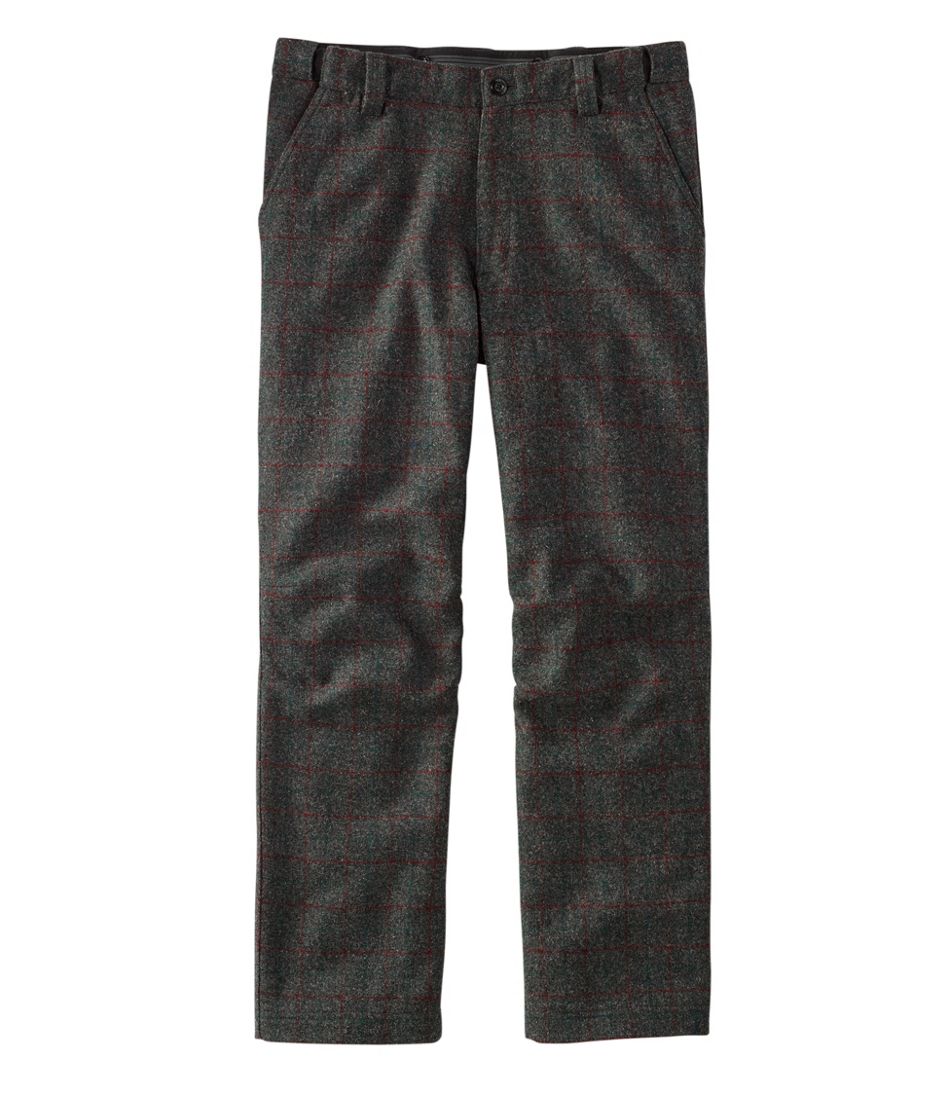 Men's Maine Guide Wool Pant, Malone Plaid / L.L.Bean