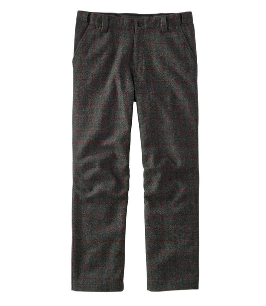Men's Maine Guide Wool Pant, Malone Plaid / L.L.Bean