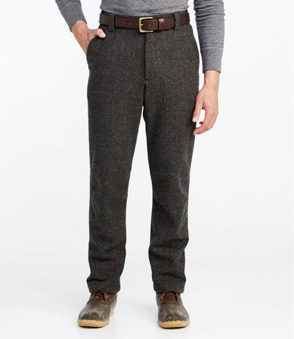 Men's Maine Guide Wool Pant, Malone Plaid / L.L.Bean