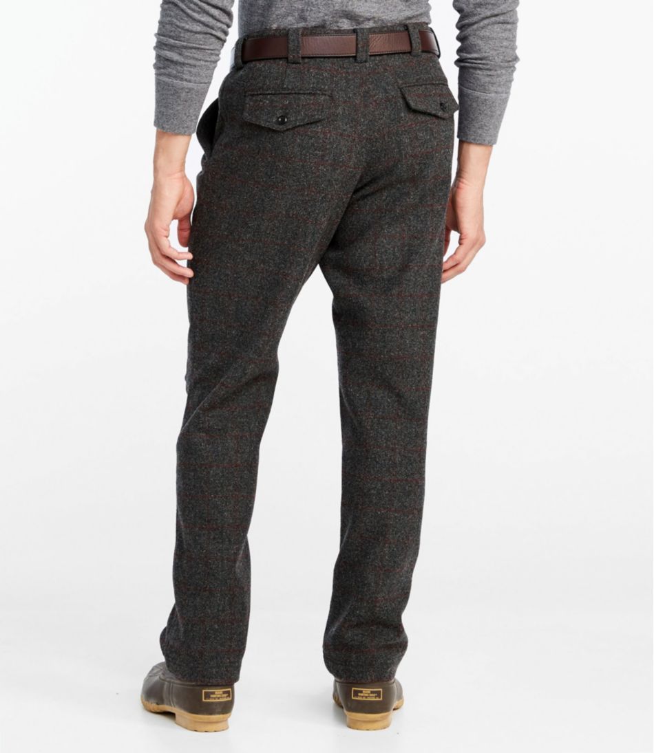 Men's Maine Guide Wool Pant, Malone Plaid / L.L.Bean