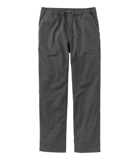 Men's Comfort Stretch Dock Pants, Standard Fit, Straight Leg, Flannel-Lined / L.L.Bean
