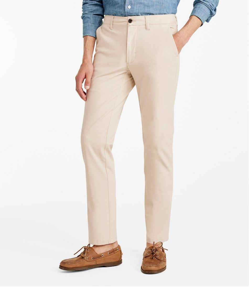 Men's Easy-Care Stretch Chinos, Slim Fit, Straight Leg / L.L.Bean