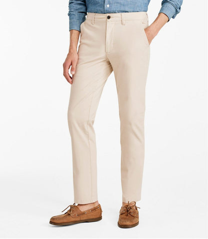 Men's Easy-Care Stretch Chinos, Slim Fit, Straight Leg / L.L.Bean