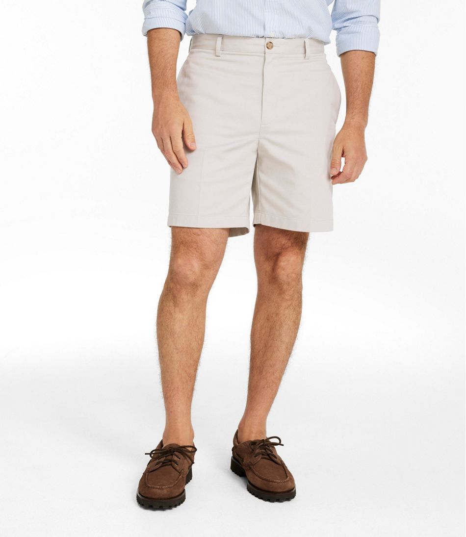 Men's Wrinkle-Free Double L® Chino Shorts, Classic Fit, 8" / L.L.Bean