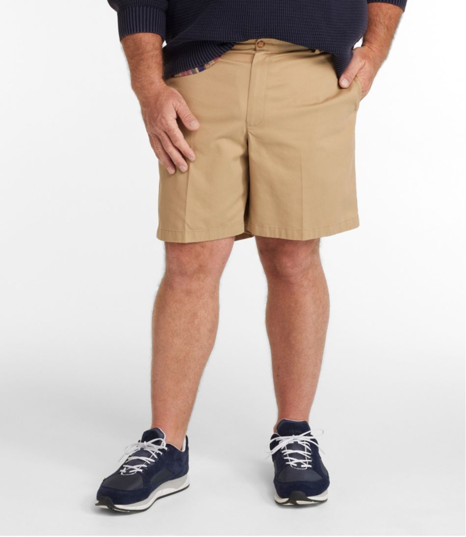 Men's Wrinkle-Free Double L® Chino Shorts, Classic Fit, 8" / L.L.Bean