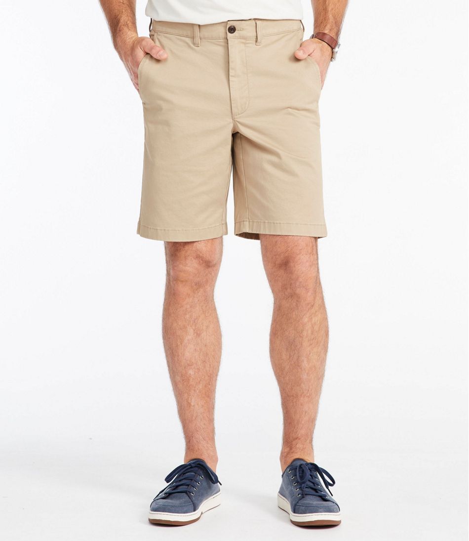 Men's Lakewashed® Stretch Khaki Shorts, 9" / L.L.Bean