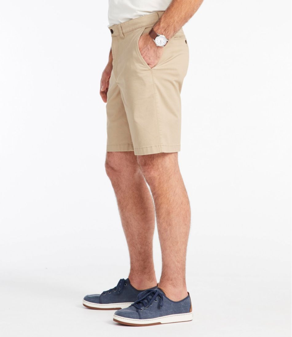 Men's Lakewashed® Stretch Khaki Shorts, 9" / L.L.Bean