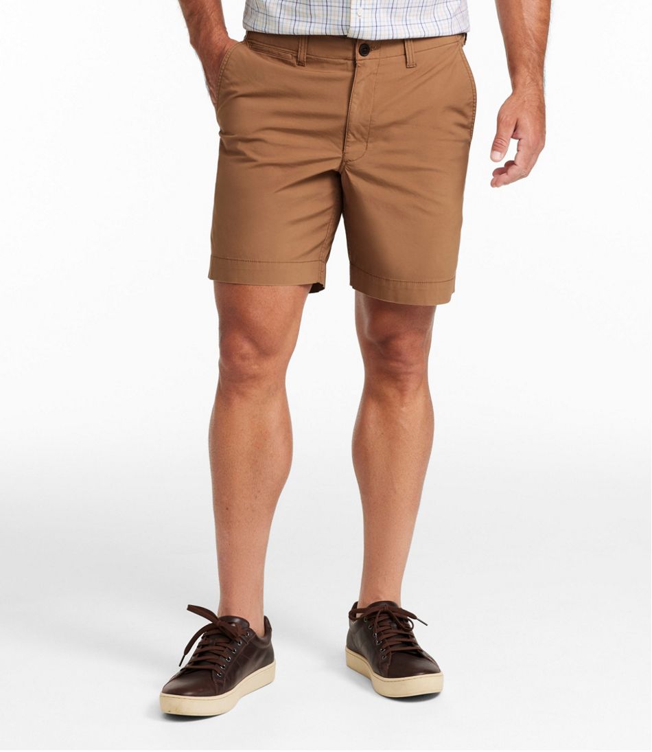 Men's Everyday Poplin Shorts, Standard Fit, 8" / L.L.Bean