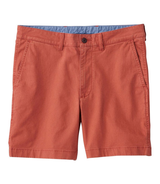 Men's Lakewashed® Stretch Khaki Shorts, 6" / L.L.Bean