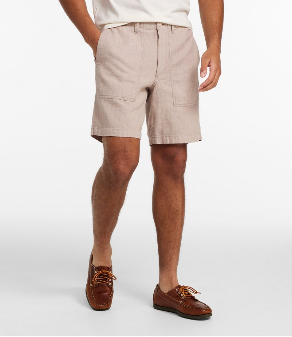 Men's Signature Herringbone Shorts, 8" / L.L.Bean