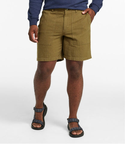 Men's Signature Herringbone Shorts, 8" / L.L.Bean