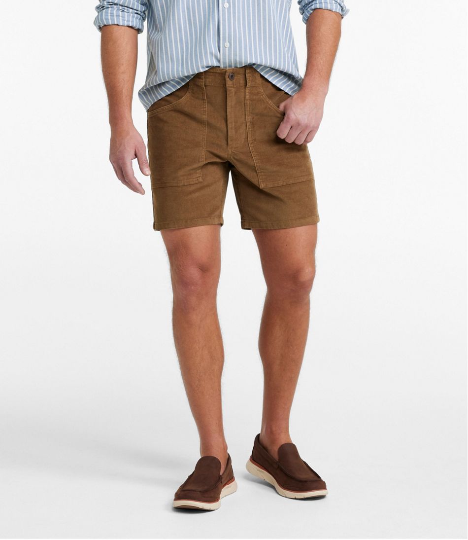 Men's BeanFlex® Corduroy Shorts, 7" / L.L.Bean
