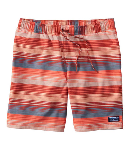 Men's Vacationland Stretch Swim Trunks, Print, 8" / L.L.Bean