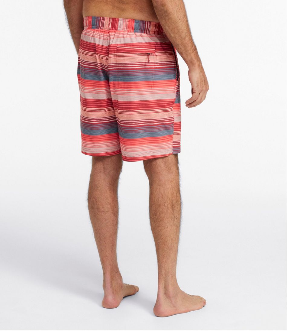 Men's Vacationland Stretch Swim Trunks, Print, 8" / L.L.Bean