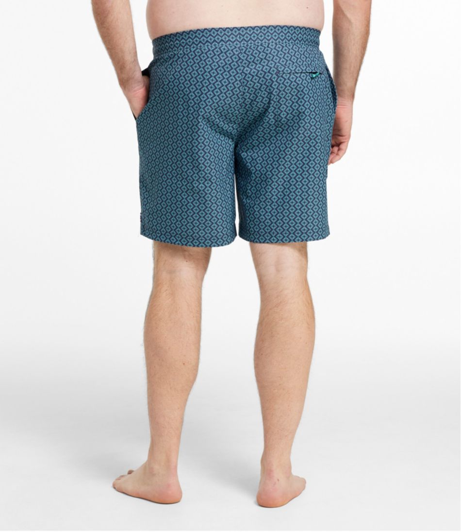 Men's Vacationland Stretch Swim Trunks, Print, 8" / L.L.Bean
