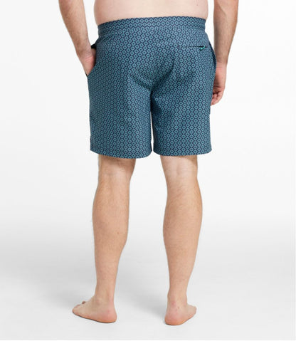 Men's Vacationland Stretch Swim Trunks, Print, 8" / L.L.Bean