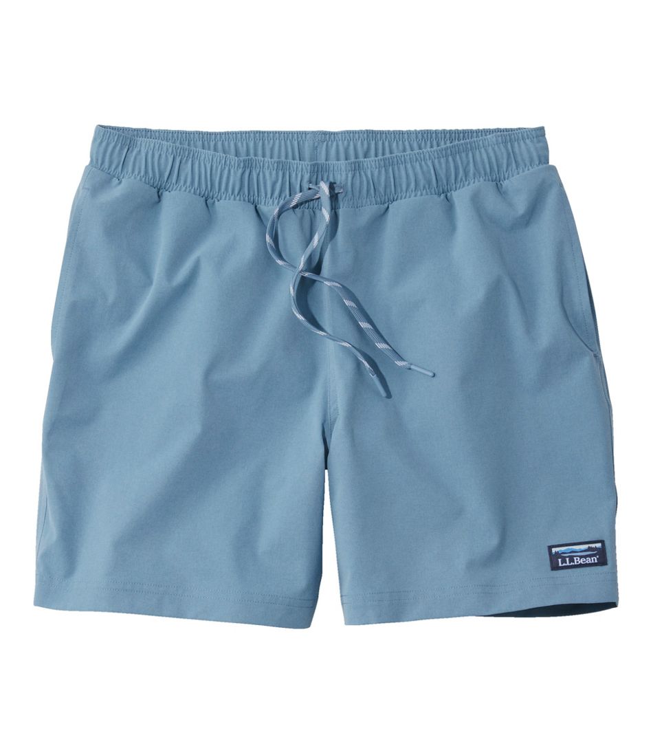 Men's Vacationland Stretch Swim Trunks, 6" / L.L.Bean