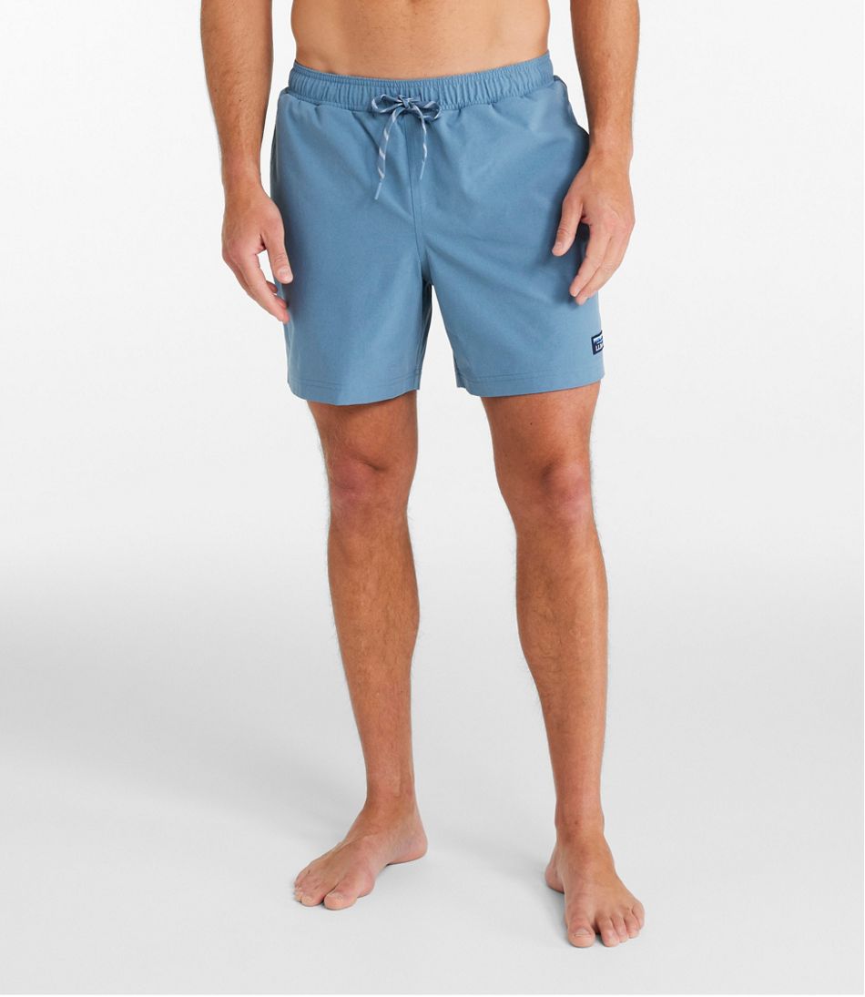 Men's Vacationland Stretch Swim Trunks, 6" / L.L.Bean