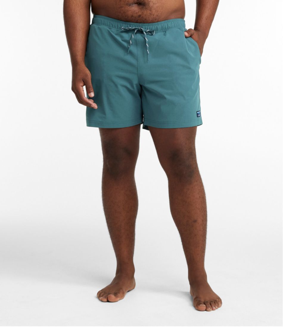 Men's Vacationland Stretch Swim Trunks, 6" / L.L.Bean