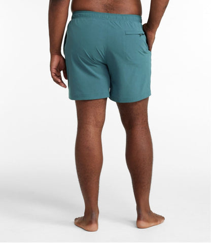Men's Vacationland Stretch Swim Trunks, 6" / L.L.Bean