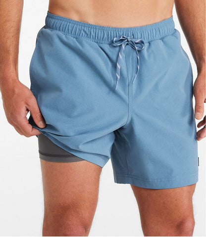 Men's Vacationland Stretch Swim Trunks, 6" / L.L.Bean