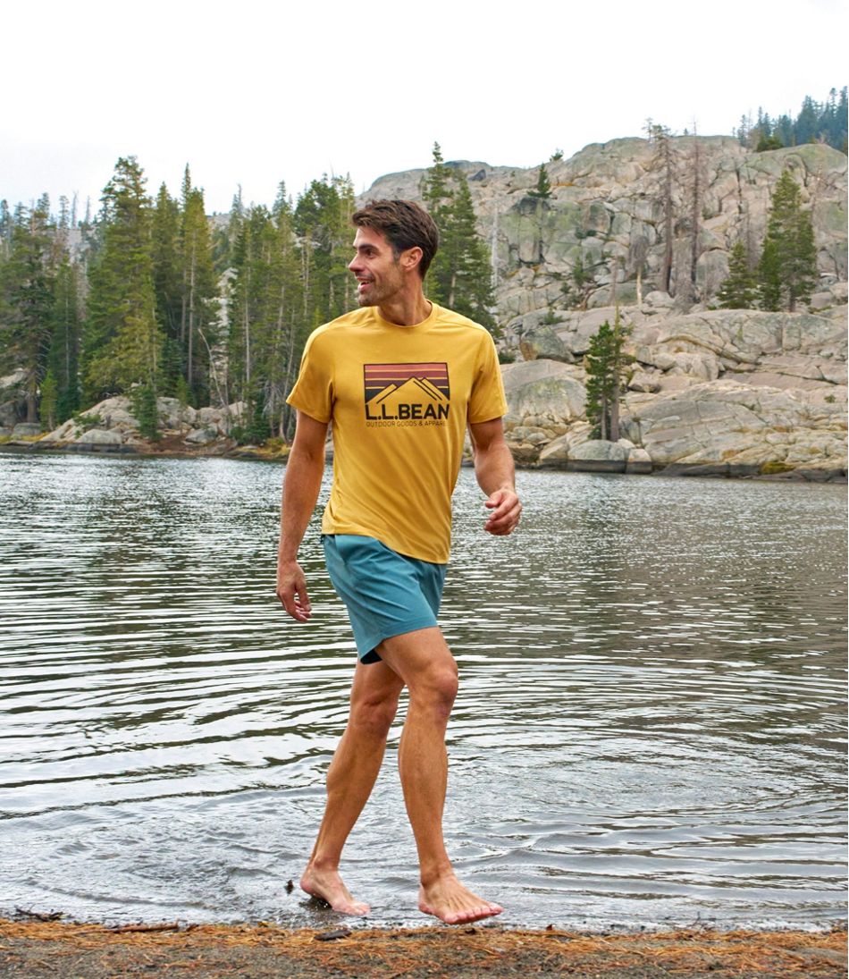 Men's Vacationland Stretch Swim Trunks, 6" / L.L.Bean